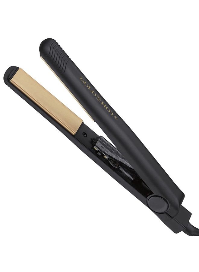 Gold N Hot Professional Ceramic Flat Iron, 1 inch - Image 1
