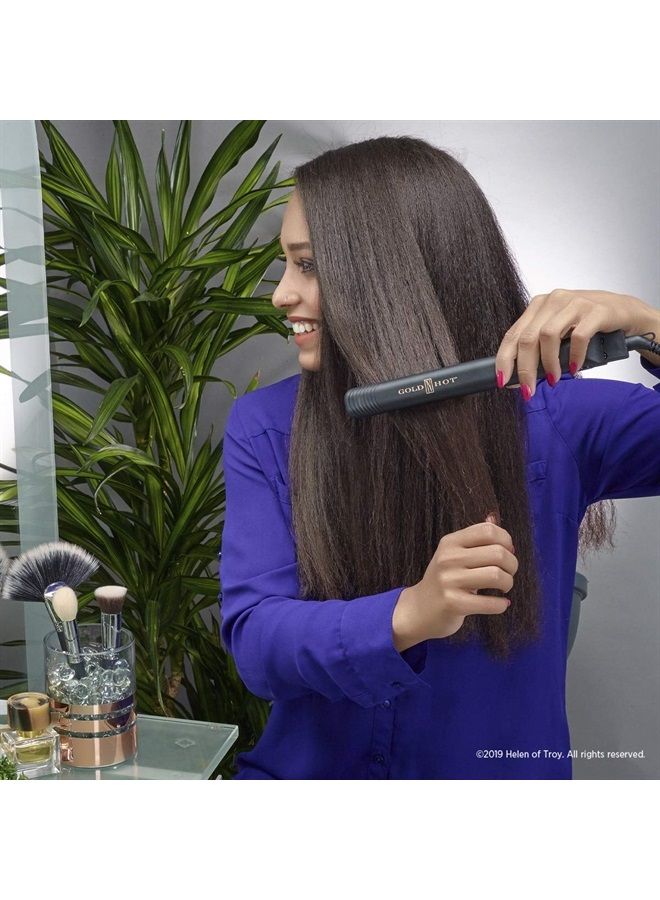Gold N Hot Professional Ceramic Flat Iron, 1 inch - Image 4