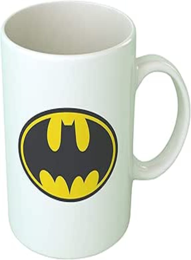 Upteetude Batman Coffee Mug - White, 2724630134338
