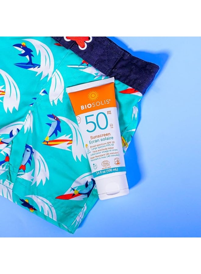 بيوسوليس حليب واقي من الشمس عضوي للأطفال بعامل حماية من الشمس 50+، 100 مل - Image 5