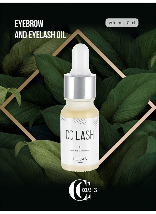 CC Brow - Amla Oil For Lashes By Cc Brow, Organic Eyelash Amla Oil For Hair Growth 0.35 Fl Oz, Amla Hair Oil Serum Pure Natural Alma Oil, Lash Growth Treatment - Image 1
