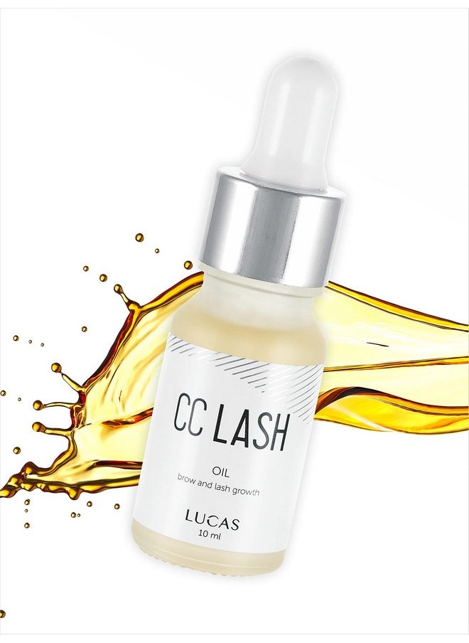 CC Brow - Amla Oil For Lashes By Cc Brow, Organic Eyelash Amla Oil For Hair Growth 0.35 Fl Oz, Amla Hair Oil Serum Pure Natural Alma Oil, Lash Growth Treatment - Image 1
