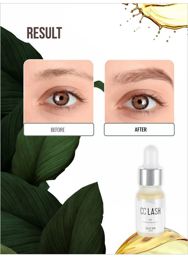 CC Brow - Amla Oil For Lashes By Cc Brow, Organic Eyelash Amla Oil For Hair Growth 0.35 Fl Oz, Amla Hair Oil Serum Pure Natural Alma Oil, Lash Growth Treatment - Image 1