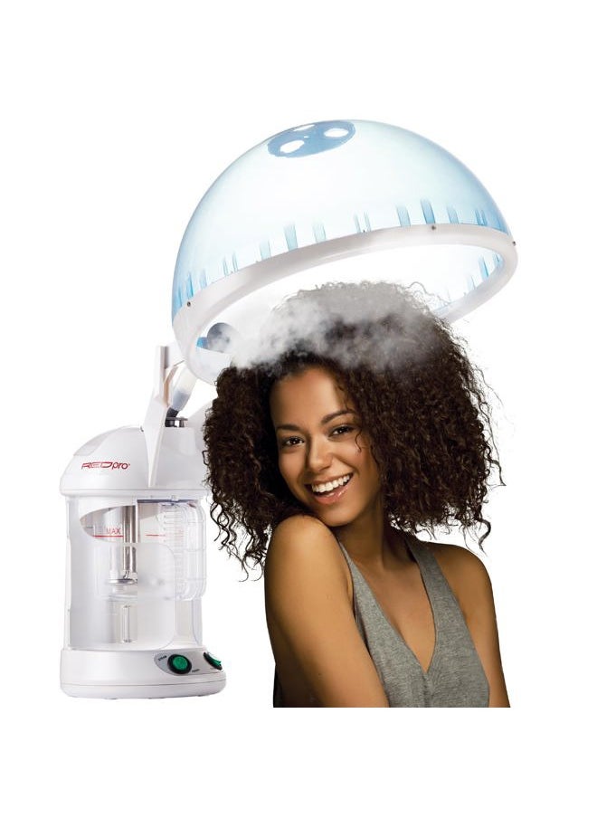 Red by Kiss - Red Pro Hair Therapy 2-in-1 Hair Steamer & Facial Steamer for Hydration Deep Cleaning, Designed for Personal Care at Home or Spa & Salon, Moisturize Hair 6x More Effectively - Image 1