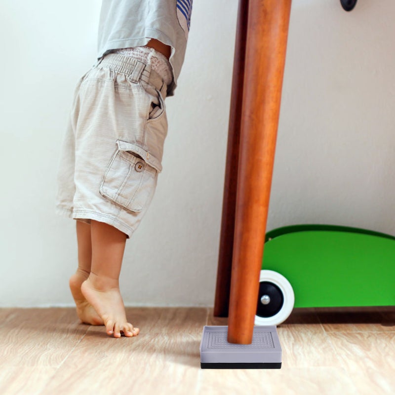 Heightening Pads for Furniture Thick, Durable Plastic Lift Blocks for Home Use - Image 3