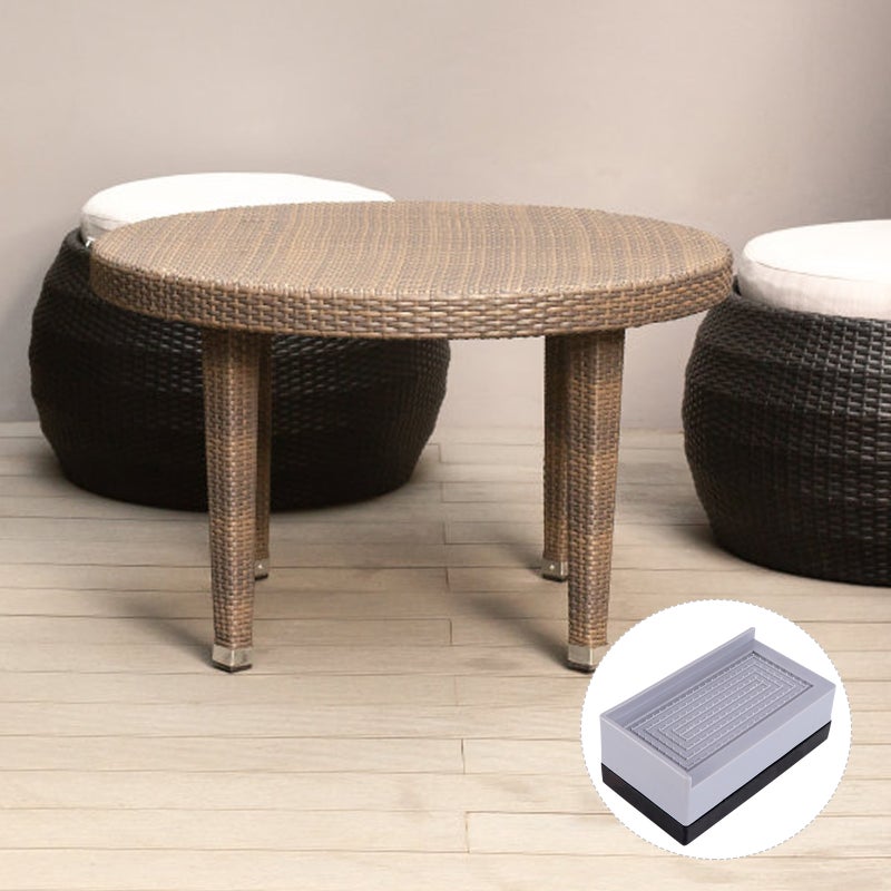 Heightening Pads for Furniture Thick, Durable Plastic Lift Blocks for Home Use - Image 4