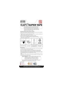 KLAPiT KLAPiT SUPER TAPE - GRIPZILLA 1 Meter Heavy Duty Double-Sided Nano Tape | Holds 60LB/27KG | Waterproof, Residue-Free, Strong Adhesive for Wall Mounting, Frames DIY Indoor & Outdoor Use (4 pc pack)  - Image 5