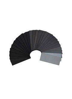 بروماس ورق صنفرة رطب وجاف، 180/240/280/320/400/600/800/1000/1200/1500/2000/2500/3000/5000/7000/ ورق صنفرة حبيبات / 45 قطعة 9 × 3.6 بوصة لصنفرة السيارات | تلميع تشطيب الأثاث الخشبي  - Image 1