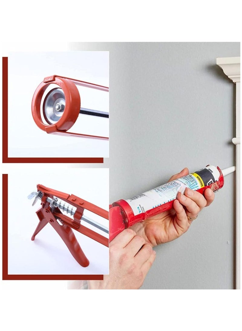 Simba Qusai Trading Est. Heavy Duty Silicone Glue Gun with Durable Construction, Easy-to-Use Design, and Comfortable Grip for Precise Application of Sealants and Adhesives - Made in India  - Image 4