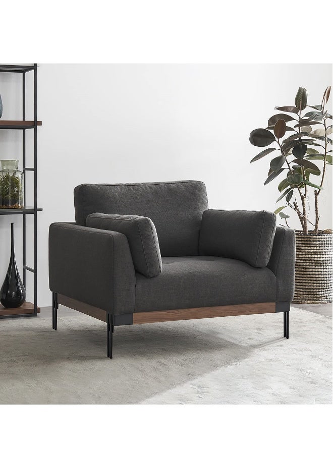 Set of 4 Modern Black Iron Furniture Legs, 15cm Metal Feet for DIY TV Cabinets, Ottomans, Sofas and More - Image 3