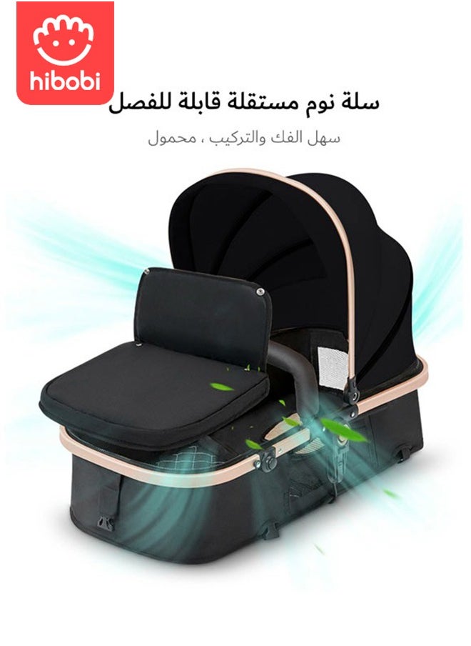 هيبوبي - عربة أطفال للمشي - أسود - Image 1