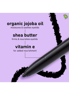 Plum Eye Swear By Kohl Kajal Deep Black Kajal Pencil Matte Finish Smudge Proof  Waterproof Makeup  - Image 4