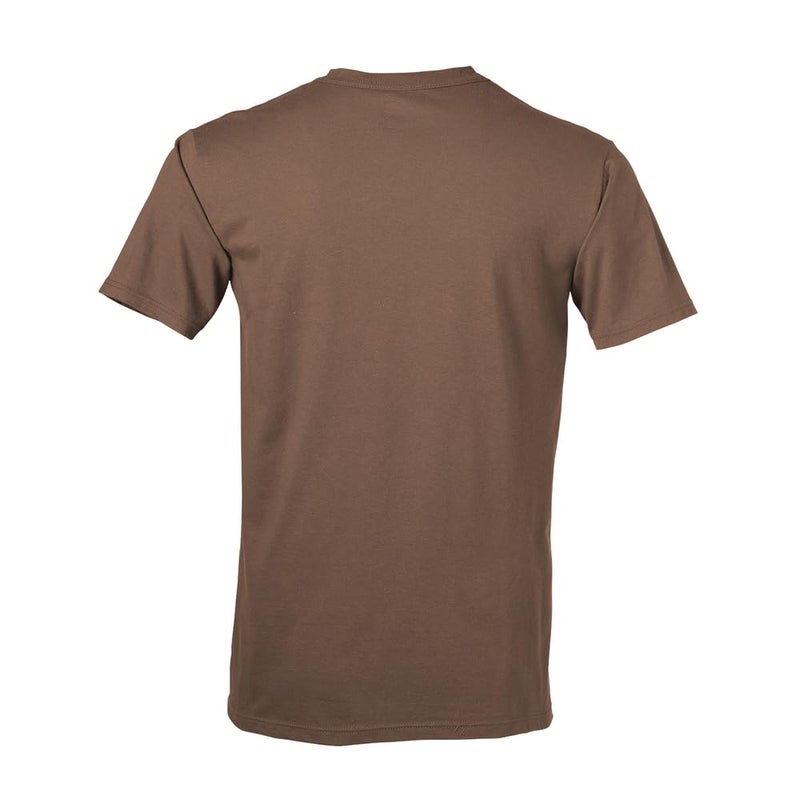 Soffe Mens 3 Pack 4.3 Oz Cotton Military Tee, Coyote Brown, Large - Image 3