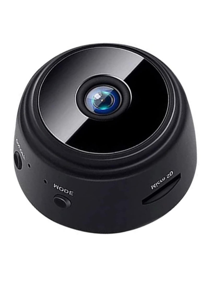 Toshionics - A9 Wi-Fi Mini Monitoring Surveillance Camera Security Night Clear Vision Hidden Recording Voice Camera Suitable for Car Home Office Warehouse Shop Indoor and Outdoor Security Safety 1080P HD - Image 1