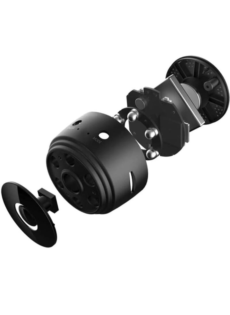 Toshionics - A9 Wi-Fi Mini Monitoring Surveillance Camera Security Night Clear Vision Hidden Recording Voice Camera Suitable for Car Home Office Warehouse Shop Indoor and Outdoor Security Safety 1080P HD - Image 1
