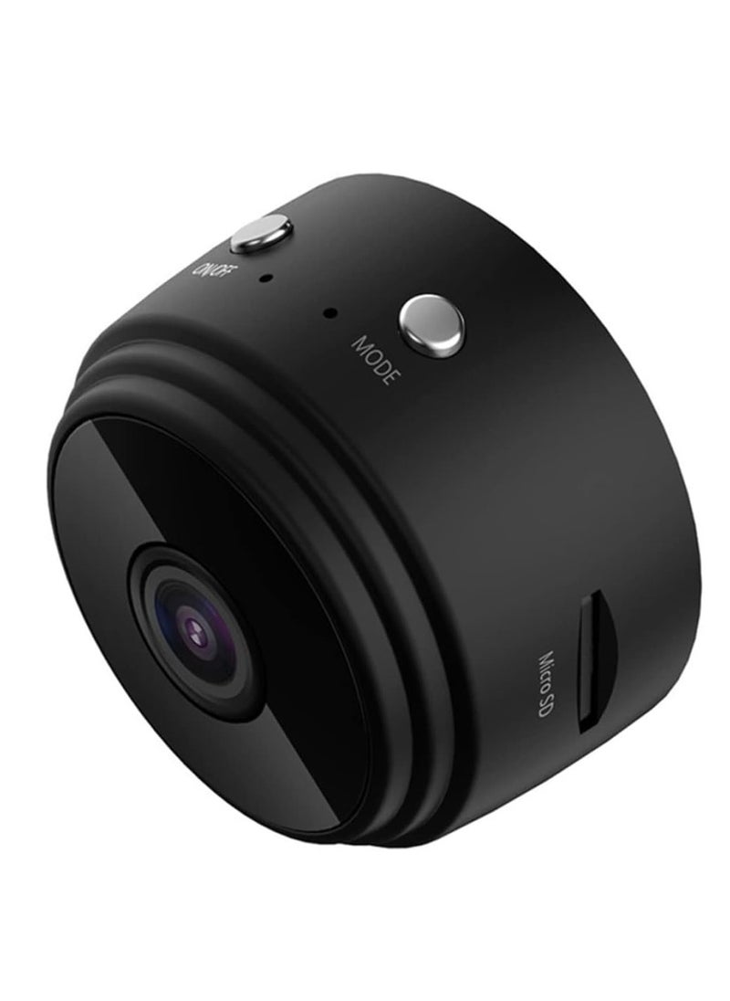 Toshionics - A9 Wi-Fi Mini Monitoring Surveillance Camera Security Night Clear Vision Hidden Recording Voice Camera Suitable for Car Home Office Warehouse Shop Indoor and Outdoor Security Safety 1080P HD - Image 1