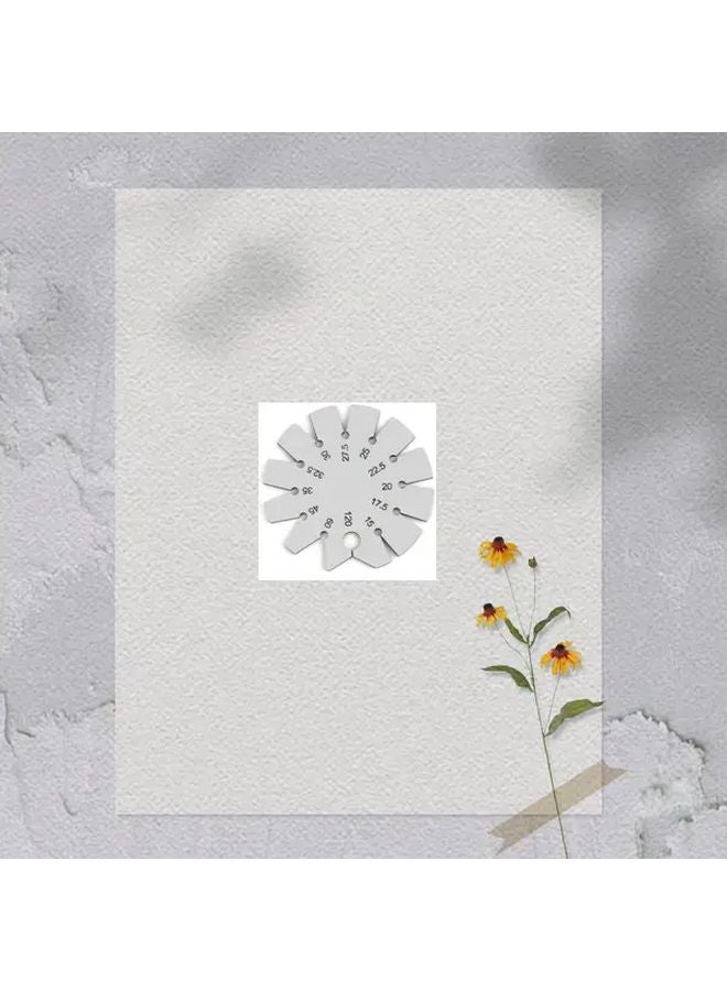 Stainless Steel Bevel Gauge Heavy Duty Angle Measuring Tool 15 to 120 Degrees - Image 2