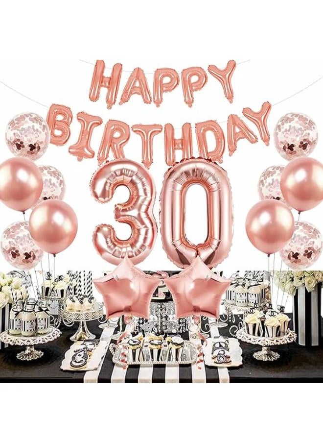 Generic - 30th Birthday Balloons Decoration - Image 1