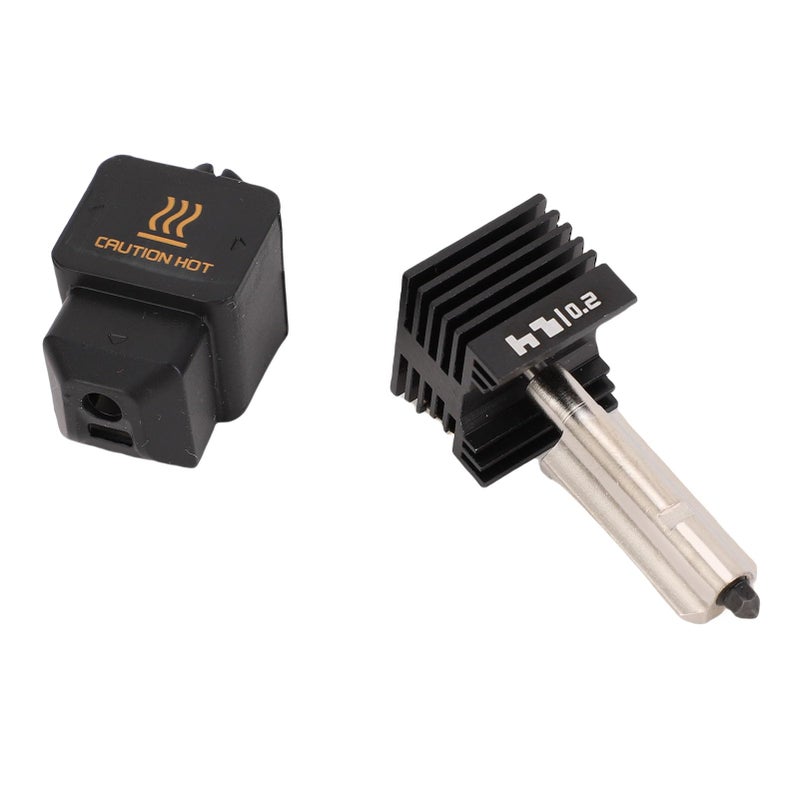 طقم رأس طابعة ثلاثية الأبعاد مع فوهة فولاذية مقواة وكتلة تسخين نحاسية لـ Lab H2D A1 A1 Mini استبدال سريع 0.2 مم - Image 2