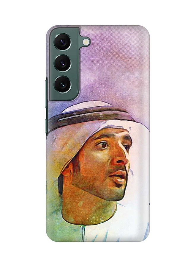 Stylizedd Case for Samsung Galaxy S22+ 5G Slim Snap Classic Series Shield Matte Finish Print -  Fazza Sheikh Hamdan - Image 1