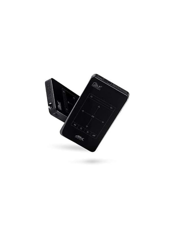 P09 1500 Lumens 4000mAh Portable Mini Smart Touch Projector with USB HDMI SD Card Input, 858 x 480, Multicolor - Image 2