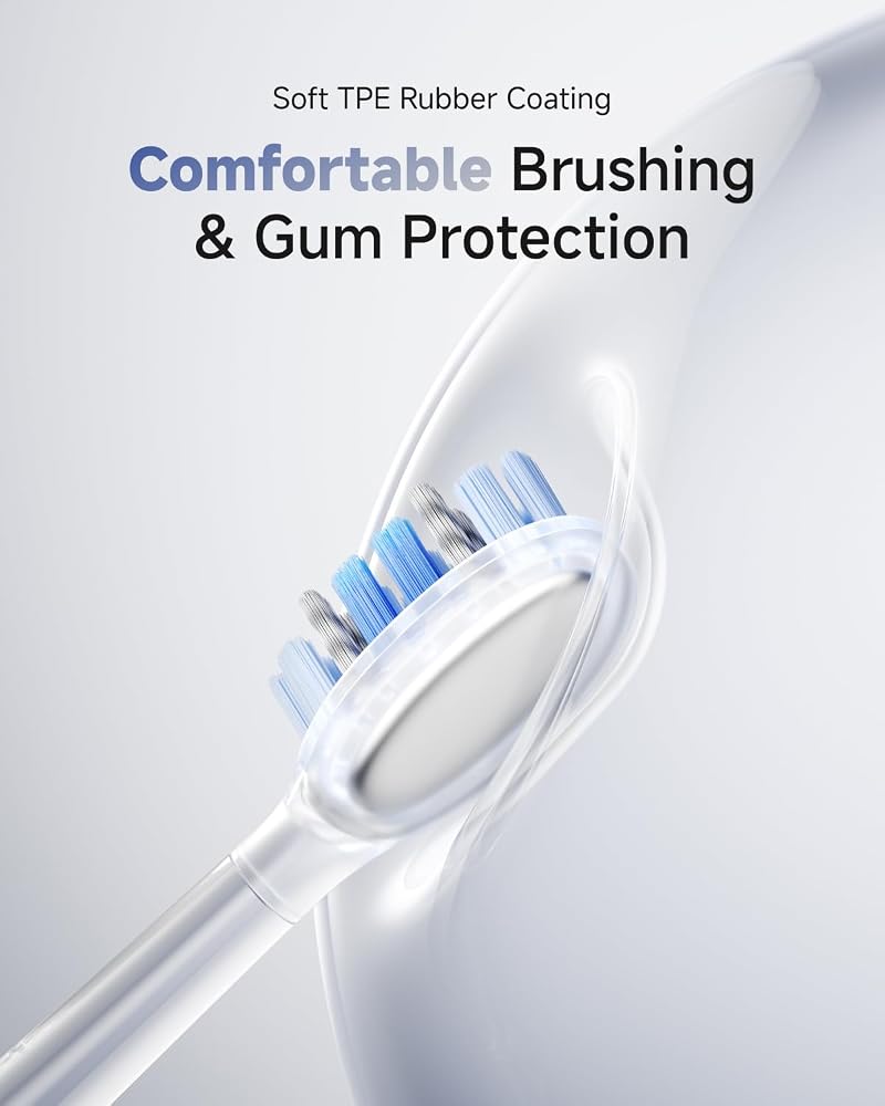 Laifen Wave Pro Sonic Electric Toothbrush for Adults – 2026 Model, 60° Oscillations for Ultra-Clean, Smart App, 70-Day Battery, 2 Brush Heads, IPX8 Waterproof (Black ABS) - Image 5