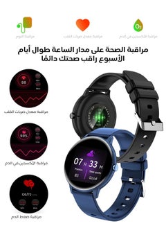 GTR Smart Watch Bluetooth Talk Heart Rate Blood Pressure DIY Wallpaper Sports Waterproof Smart Watch Blue - pzsku/ZD915BF58C827604B7768Z/45/_/1739382470/3df9db09-6950-4fd1-b356-7277fb88f91c