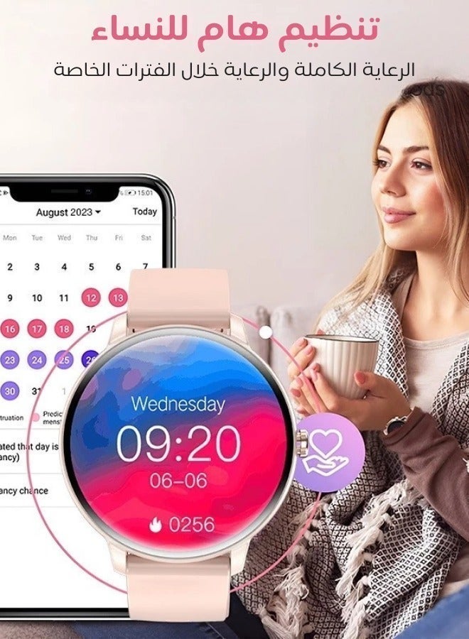 AOLON GTR Smart Watch Bluetooth Talk Heart Rate Blood Pressure DIY Wallpaper Sports Waterproof Smart Watch Blue - Image 5