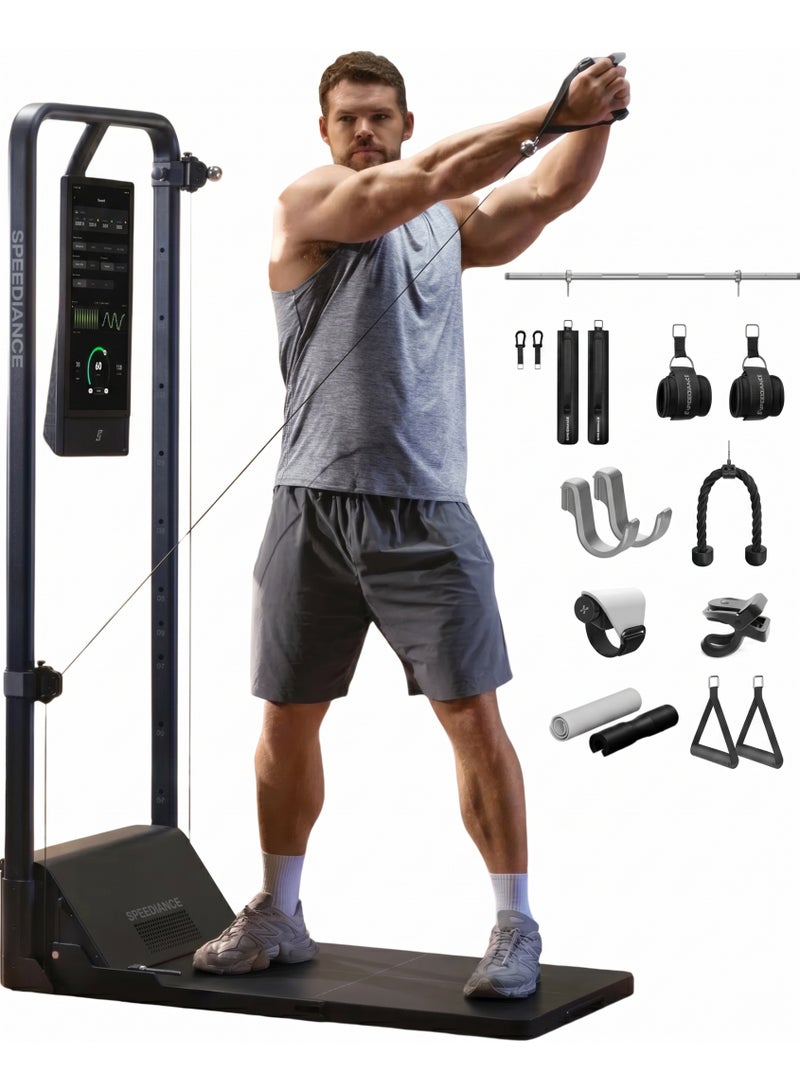 Speediance Gym Monster 2 Smart Home Gym, Upgraded AI-Powered Home Workout Machine, Multi-Functional Smith Machine, Full Body Strength Training Fitness Equipment, All-in-One Workout Station, Basic - Image 1