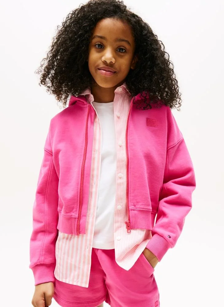 TOMMY HILFIGER Kids Tonal Flag Hoodie