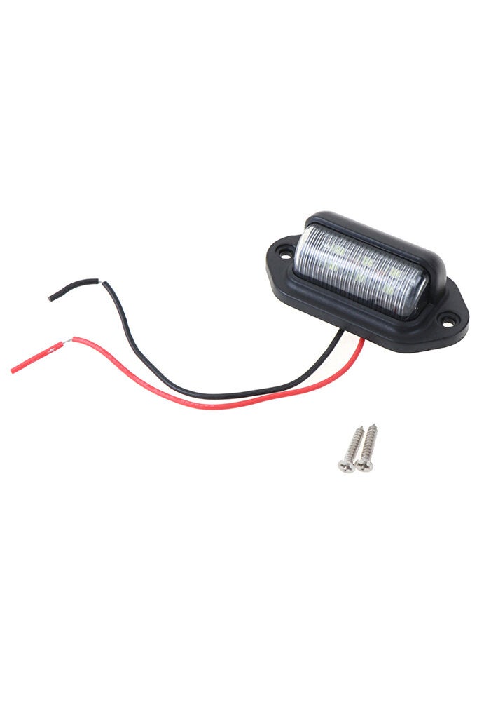 ريحني 1PC 12-24V مقاومة للماء، لوحة ترخيص IP65، خفيفة، شاحنة، مقطورة، مصباح درج، لوحة ترخيص، ضوء كا... - Image 1