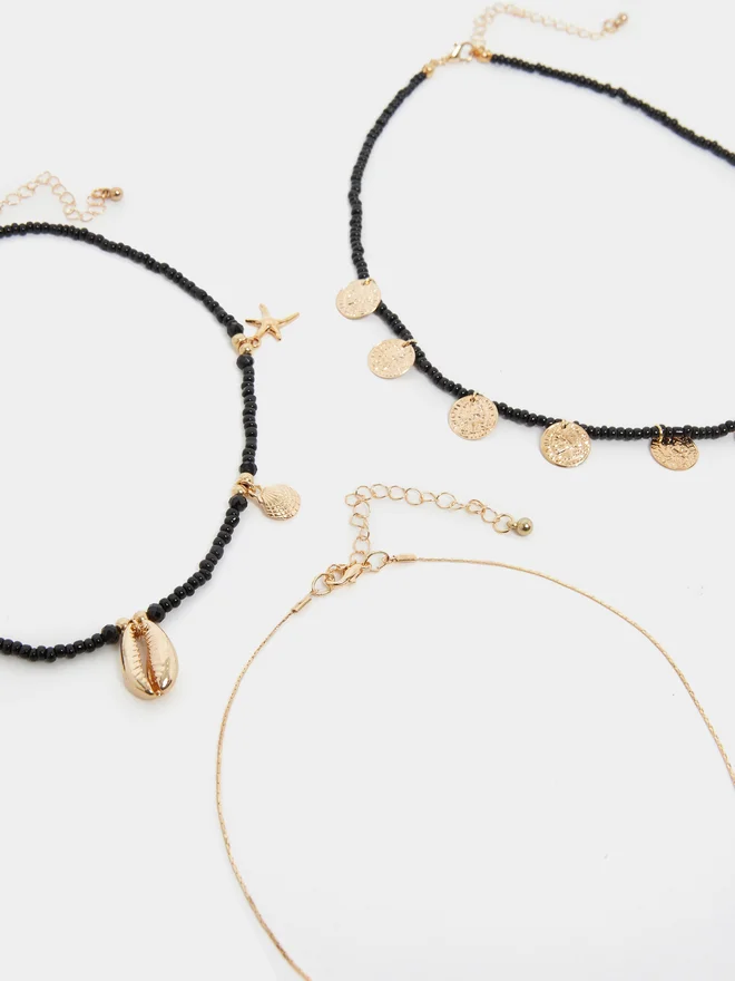 Styli Styli Set of 3 - Multi Drop Necklace