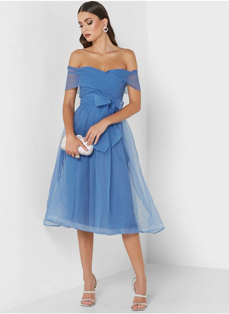 Ella Limited Edition Off Shoulder Tulle Dress