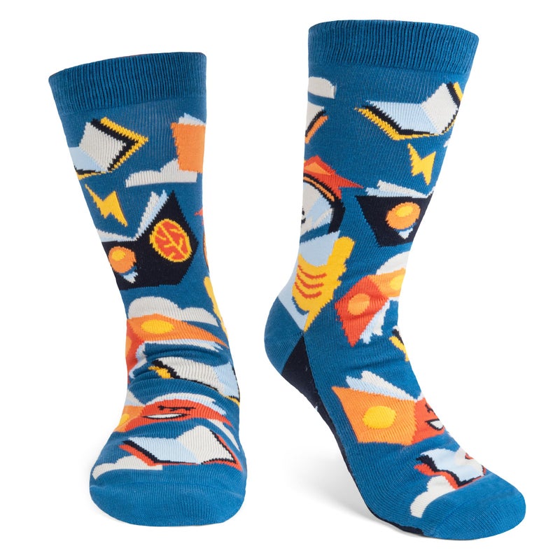 Lavley Book and Reading Socks for Adults - Funny Gifts for Reader - Unisex for Men and Women, One Size (US, Alpha, One Size, Regular, Regular, Sorry I'm Booked) - Image 5