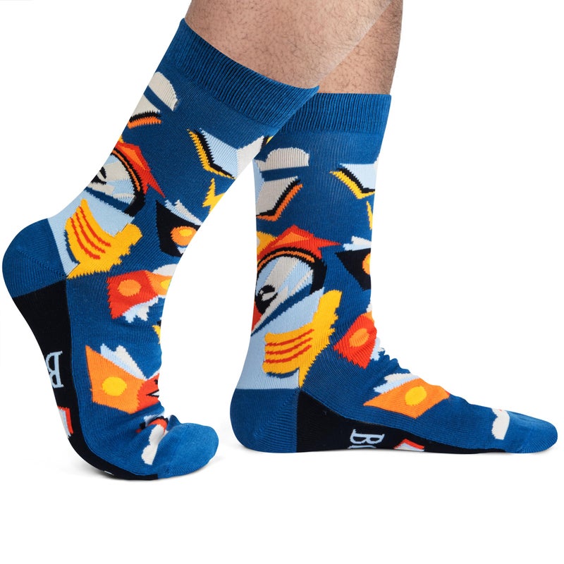 Lavley Book and Reading Socks for Adults - Funny Gifts for Reader - Unisex for Men and Women, One Size (US, Alpha, One Size, Regular, Regular, Sorry I'm Booked) - Image 2