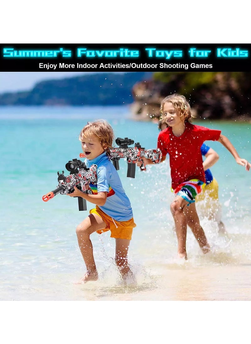 AK47 Toy Gun Sniper Rifle with Soft Bullet Shell Ejecting Blaster,Realistic AK-47 Kids Toy Set, Safe Foam Dart Shooter with Accessories