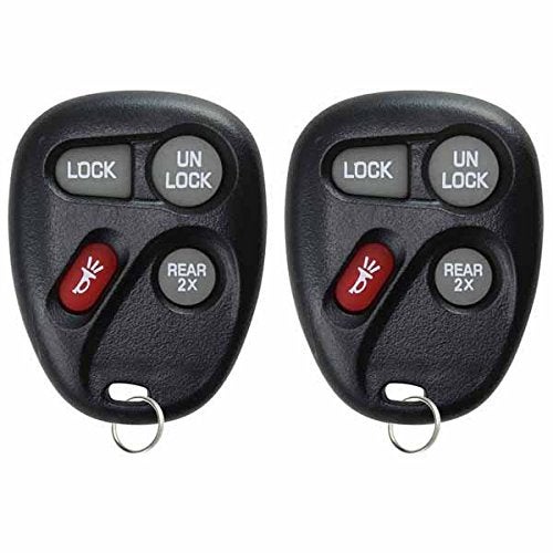 KeylessOption Keyless Entry Remote Control Car Key Fob Replacement for 15732805 (Pack of 2) - Image 4