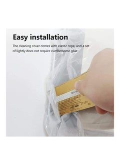 JINSHENG Waterproof Air Conditioner Cleaning Cover Clear  - Image 5