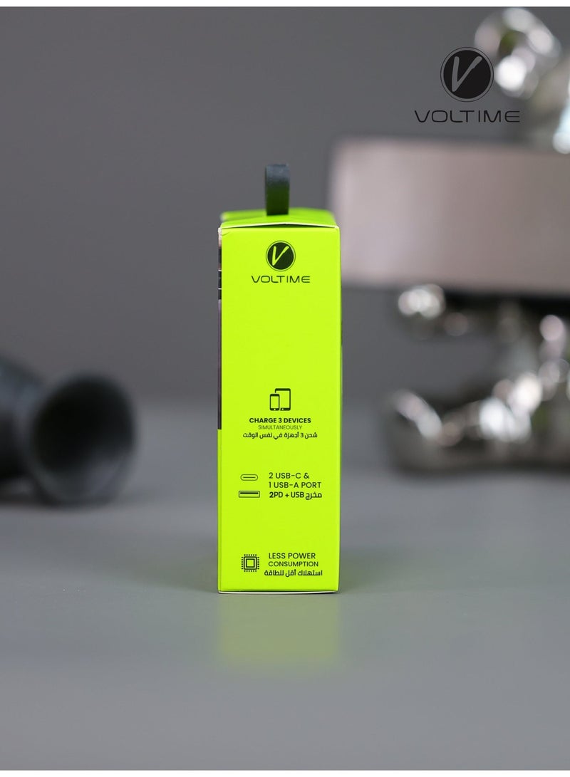 فولتايم راس شاحن سيارة 65W واط - Image 5