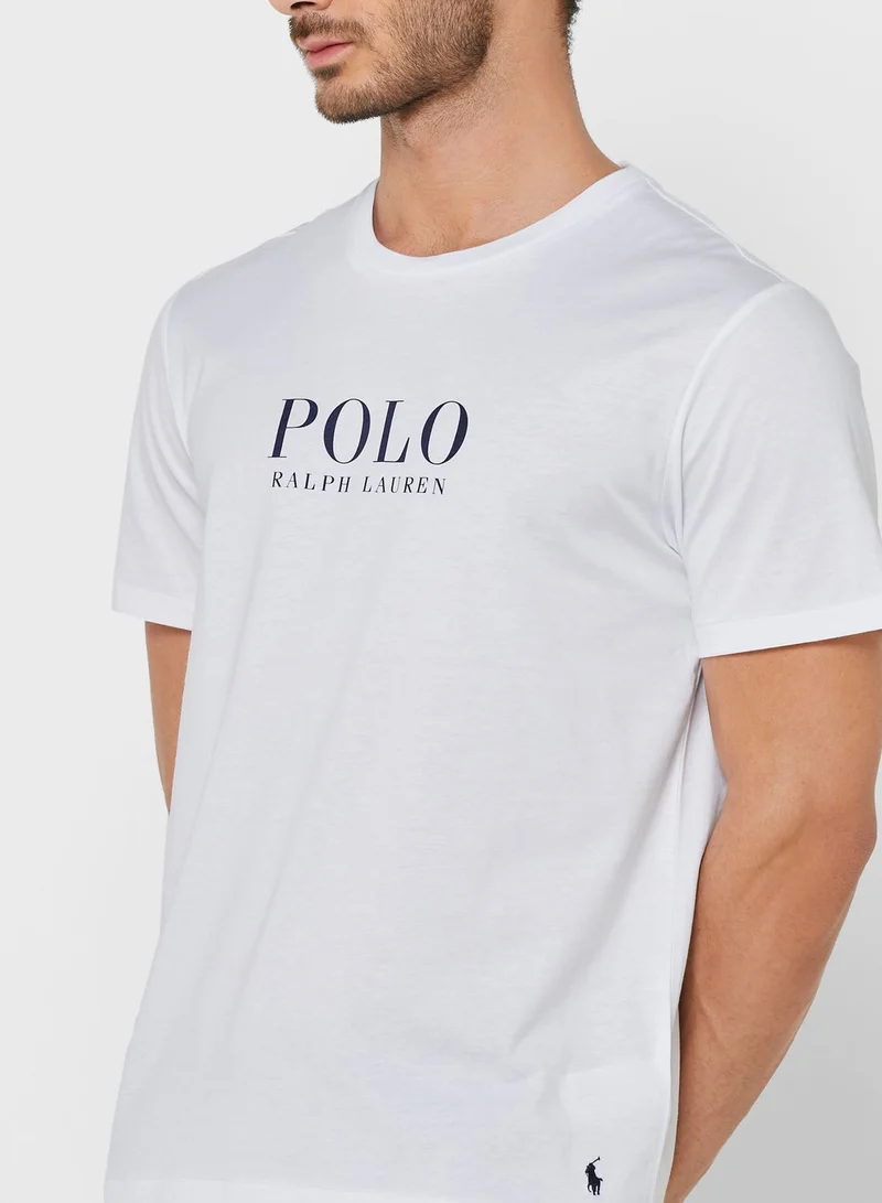 POLO RALPH LAUREN Logo Crew Neck T-Shirt
