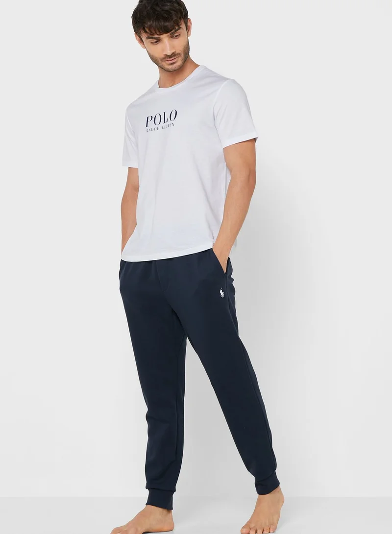 POLO RALPH LAUREN Logo Crew Neck T-Shirt