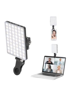 Beyond Basics 60 LED Rechargeable Video Conference Video Light with Front & Back Clip, Adjusted 3 Light Modes for Phone, Smart Phone , iPad, Cameras, Laptop, Makeup, Selfie, Vlog  - Image 5