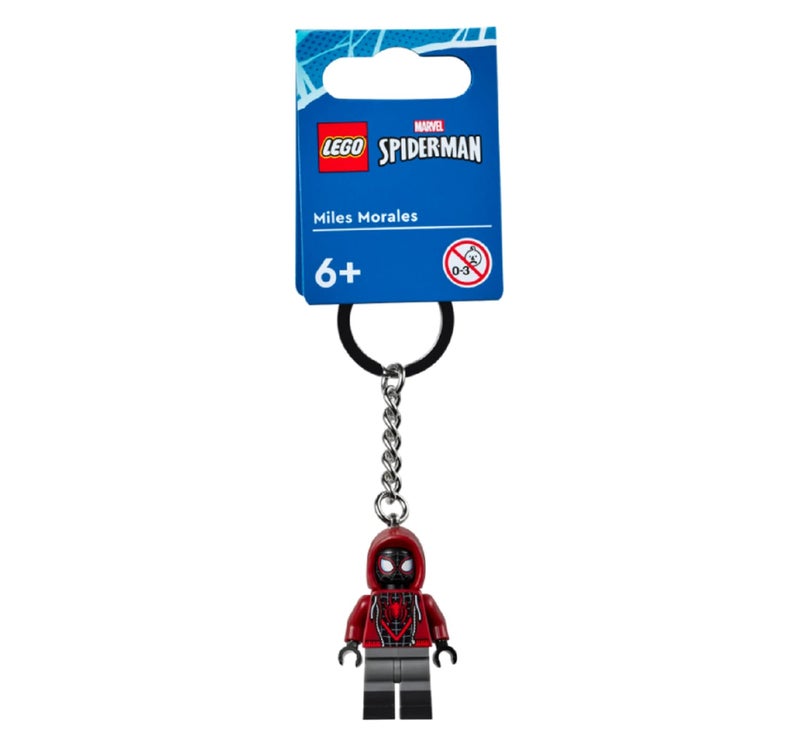 LEGO Miles Morales Marvel Spiderman Keychain - Image 1