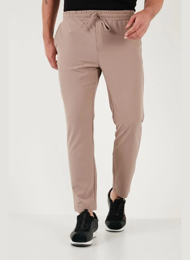 Buratti Buratti Stretch Regular Fit Normal Waist Straight Leg Jogger Pants Men's TROUSERS CF25617801