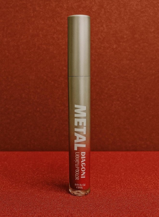 ماسيبو يو أس أيه أحمر شفاه سائل فاخر من ماسيبو يو إس إيه، لون ميتال ديوني - سهل التطبيق للغاية، بلمسة نهائية لامعة، يدوم طويلاً لإطلالة شفاه متألقة - Image 2