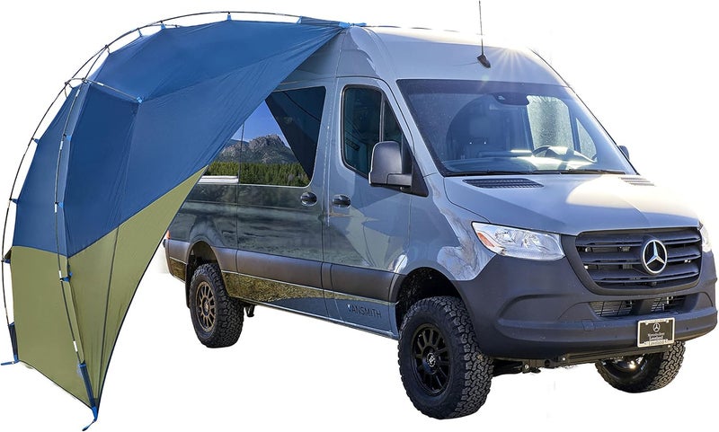 Kelty Sideroads Awning Shelter for Car Camping Tailgating and Summer Beach Trips Protection from Elements and UV Universal Mount Sturdy Steel Frame Easy Setup - Image 1