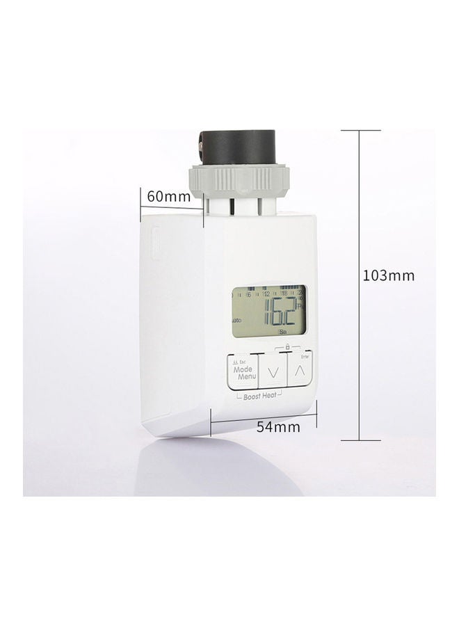 Portable Household Intelligent Radiator Thermostat White 11.50X7.00X7.50cm  - Image 4
