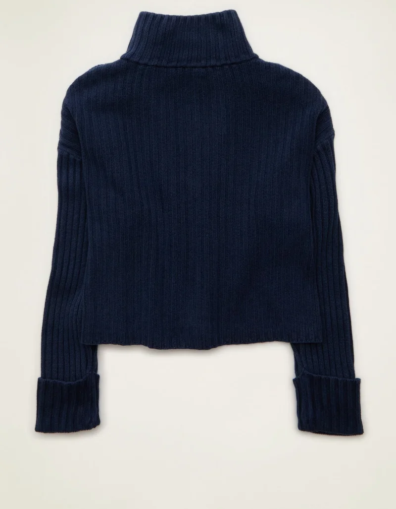 American Eagle  AE Button Up Mock Neck Cardigan Sweater for Women | Best Price UAE