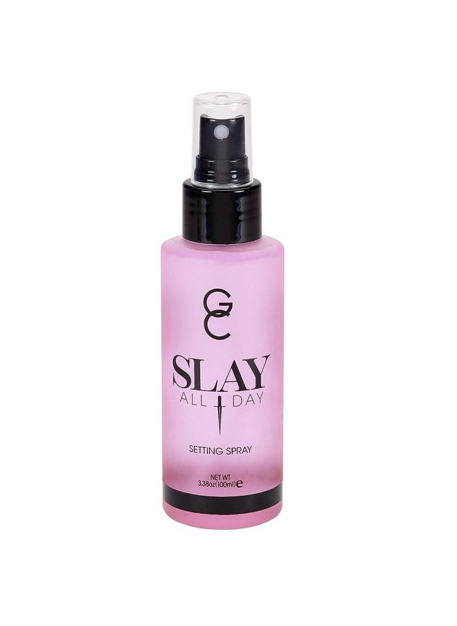 Gerard Cosmetics Slay All Day Makeup Setting Spray | Rose Scented | Matte Finish With Oil Control | Cruelty Free, Long Lasting Finishing Spray, 3.38Oz (100Ml)  - Image 1