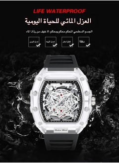 KIMSDUN Men's Fashion Quartz Watch | Transparent Waterproof Design with Modern Style  - Image 4
